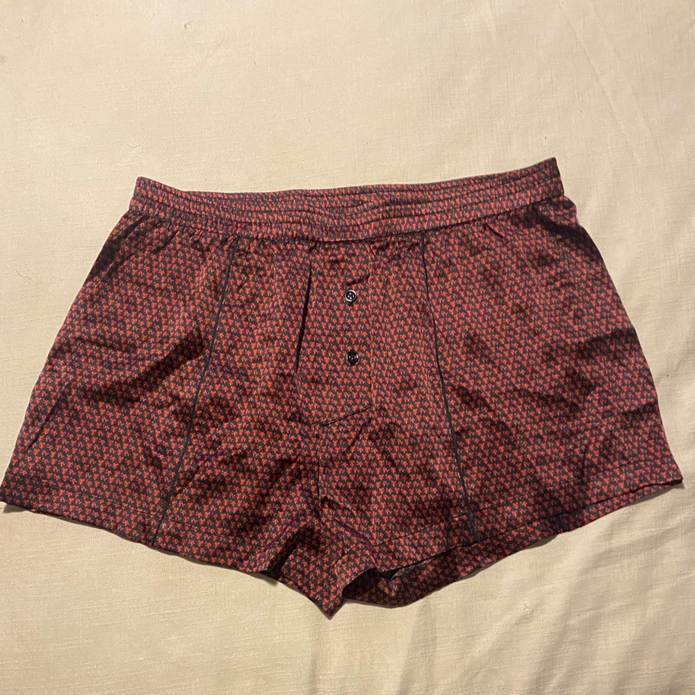 KIKI DE MONTPARNASSE unisex silk boxer